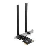 PLACA DE REDE PCI E WIRELESS MERCUSYS MA30E AC1200 DUAL BAND + BLUETOOTH 5.0 2 ANTENAS