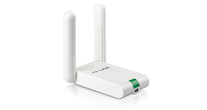 WIRELESS DONGLE USB 2.0 TP-LINK 300MBPS 2 ANTENAS FIXAS TL-WN822N HIGH GAIN