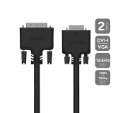 CABO DVI-I 24+5 PARA VGA 15 PINOS 2 METROS PCYES - PDVM15-2
