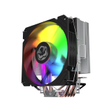 COOLER PARA PROCESSADOR PCYES TUNDRA 120 BLACK VULCAN LED RAINBOW TDP 160W - ACTBKA120