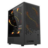 GABINETE GAMER PCYES OZARA BLACK VULCAN - GOZRBV