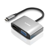 CABO CONVERSOR COMTAC USB-C PARA HDMI 2.0 + VGA - 20119453