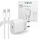 CARREGADOR INOVA TURBO 20W TIPO C CAR0094 (COM CABO TIPO C)