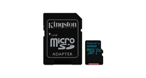 CARTAO SD KINGSTON  128.0GB MICRO SD + ADAPTADOR SDXC CANVAS SELECT PLUS