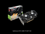PLACA DE VIDEO GTX 1050TI 4GB GDDR5 OC MSI 912-V809-2272