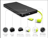 CARREGADOR POWER BANK INOVA 10.000MHA PRETO KV-12047
