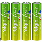 PILHAS ALCALINAS AAA ELGIN LRO3-1.5V  (BLISTER C/4)