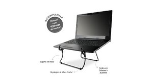 SUPORTE PARA NOTEBOOK RELIZA UNIVERSAL  (METAL) 2043