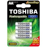 PILHAS RECARREGAVEIS TOSHIBA AAA C/4