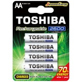 PILHAS RECARREGAVEIS TOSHIBA AA C/4