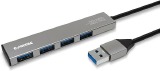 HUB USB 3.2 4 PORTAS COMTAC - LINHA ALUMINIUM - (5GBPS) 24129457
